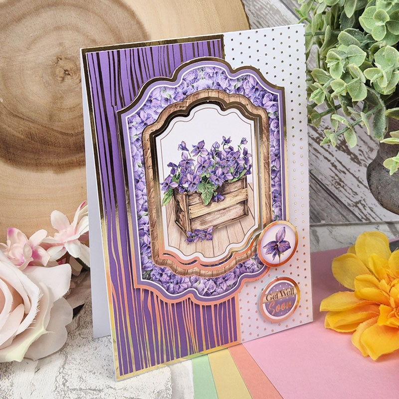 A Year of Flowers Luxury Foiled Acetate