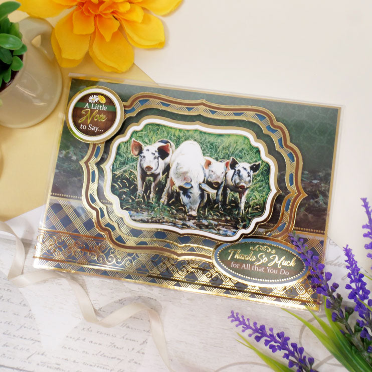 In the Countryside Luxury Foiled Acetate