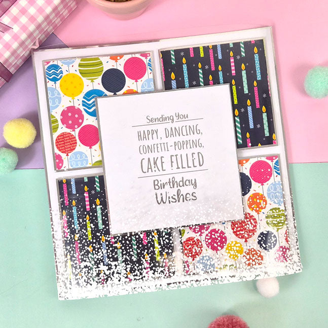 Confetti Luxury Foiled Acetate