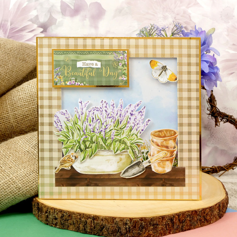 Garden Treasures Foiled Edge-to-Edge Cardstock