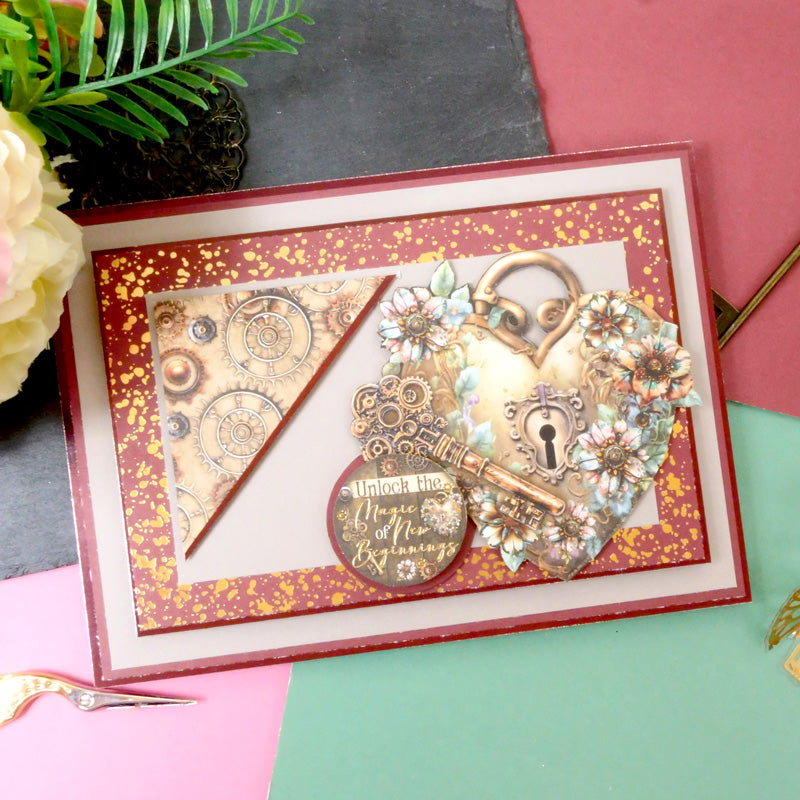 Clockwork Curiosities Luxury Foiled Cardstock