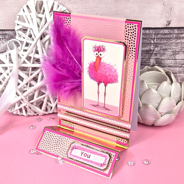 Quirky Animals Foiled Edge-to-Edge Cardstock