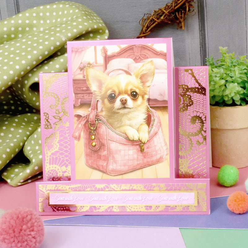 Adorable Scorable Metallics Luxury Foiled Edge-to-Edge Cardstock