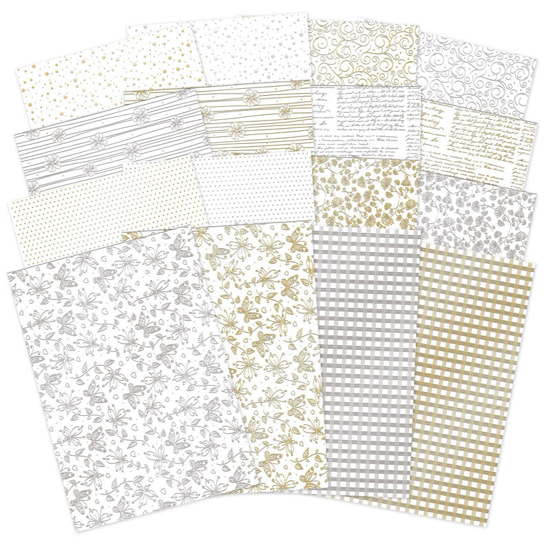 Luxury Foiled Edge-to-Edge Ink Me! Cardstock