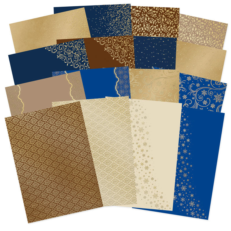 Festive Opulence Luxury Foiled Cardstock