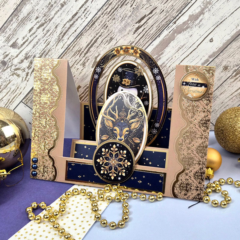 Festive Opulence Luxury Foiled Cardstock