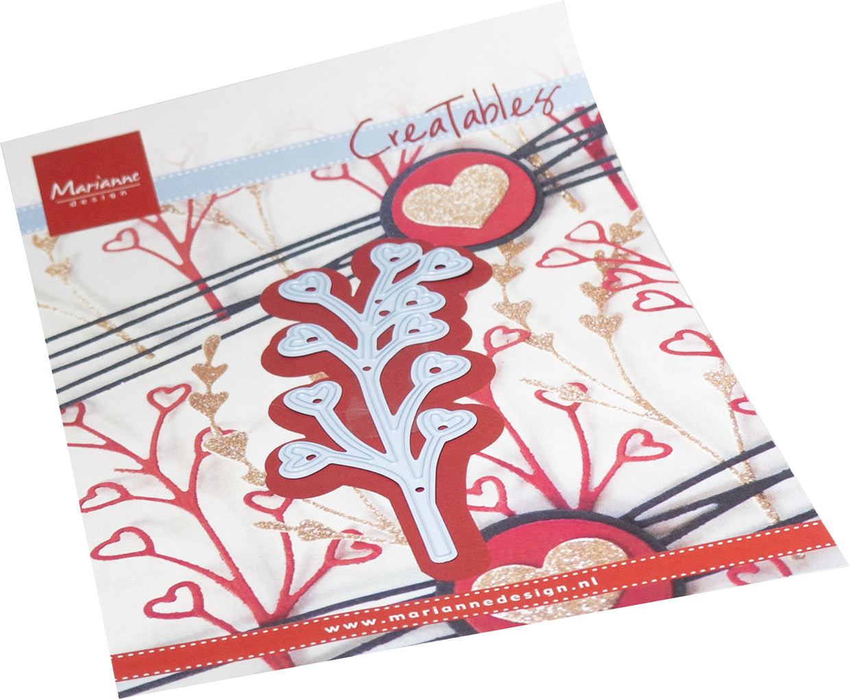 Marianne Design Creatables Die - Open Heart Sprig