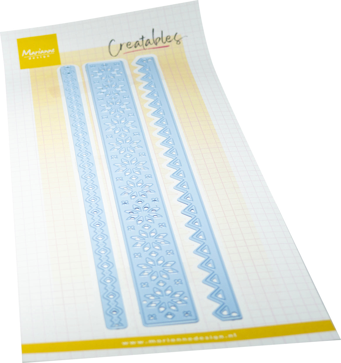 Marianne Design Nordic Winter strips - Creattables Die Cutting