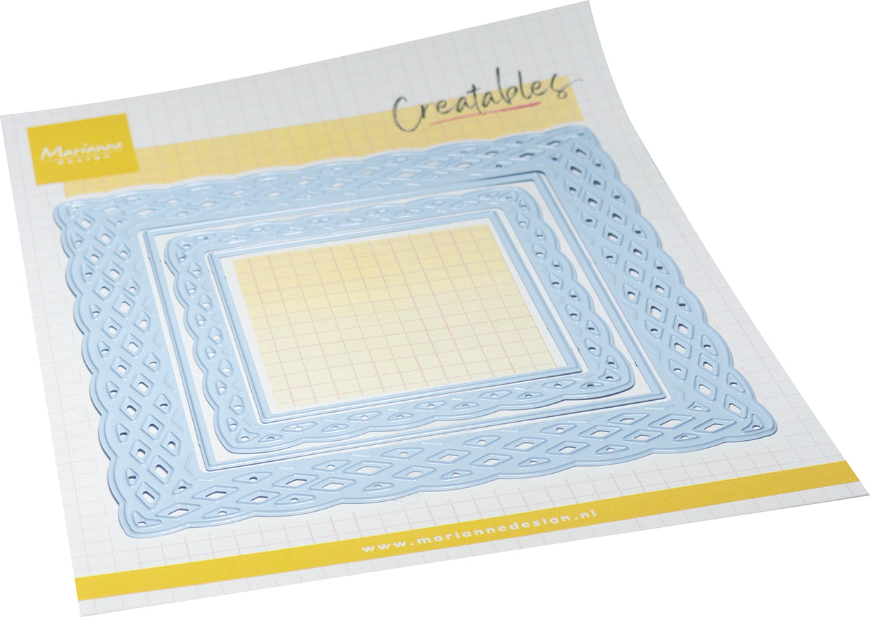 Marianne Design Creatables Die - Wicker Square Set