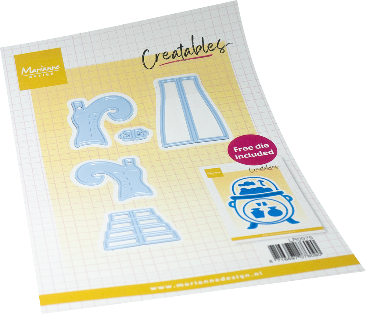 Marianne Design Creatables Die - Witch In The Kettle (Includes LR0882)