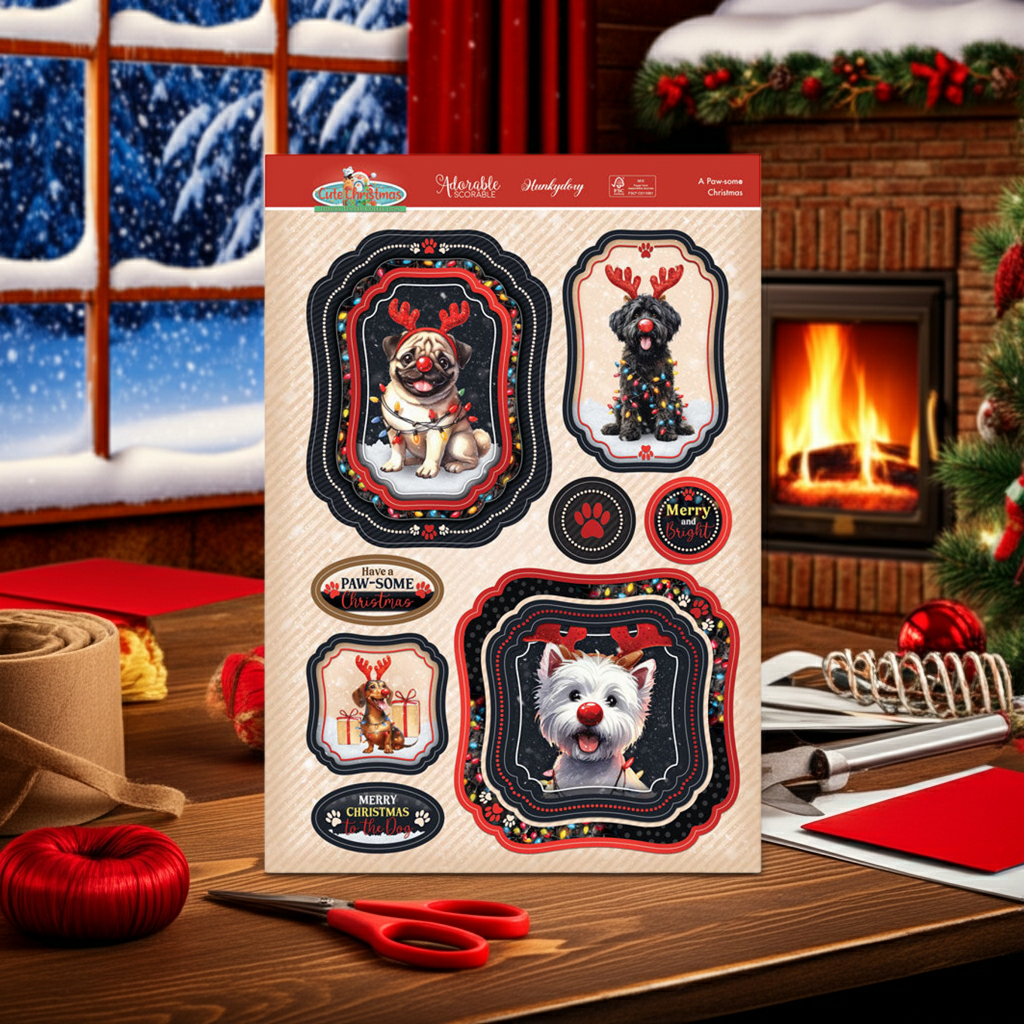 A Paw-some Christmas Luxury Topper Set