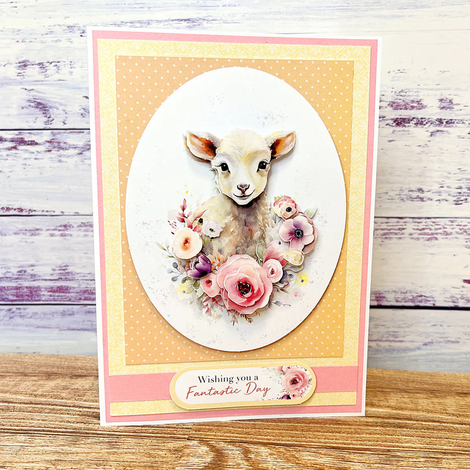 Die Cut Decoupage – Little Lambs (pack of 3)