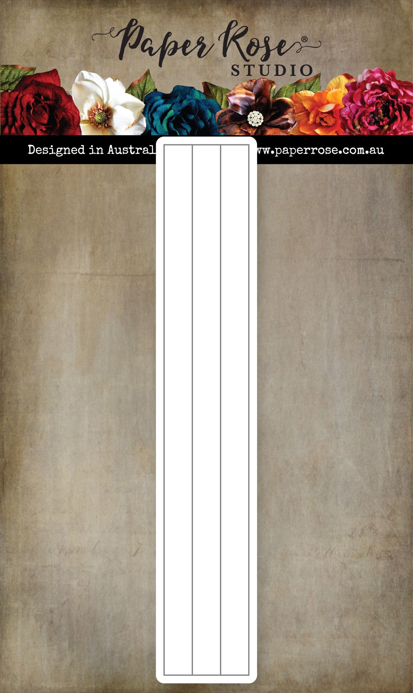 Long Sentiment Strip Metal Die 34410