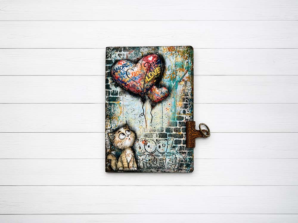 Cut Laser Stencil For Art And Craft cm 12x25 - Furry Friends 2 Cool Street Bricks