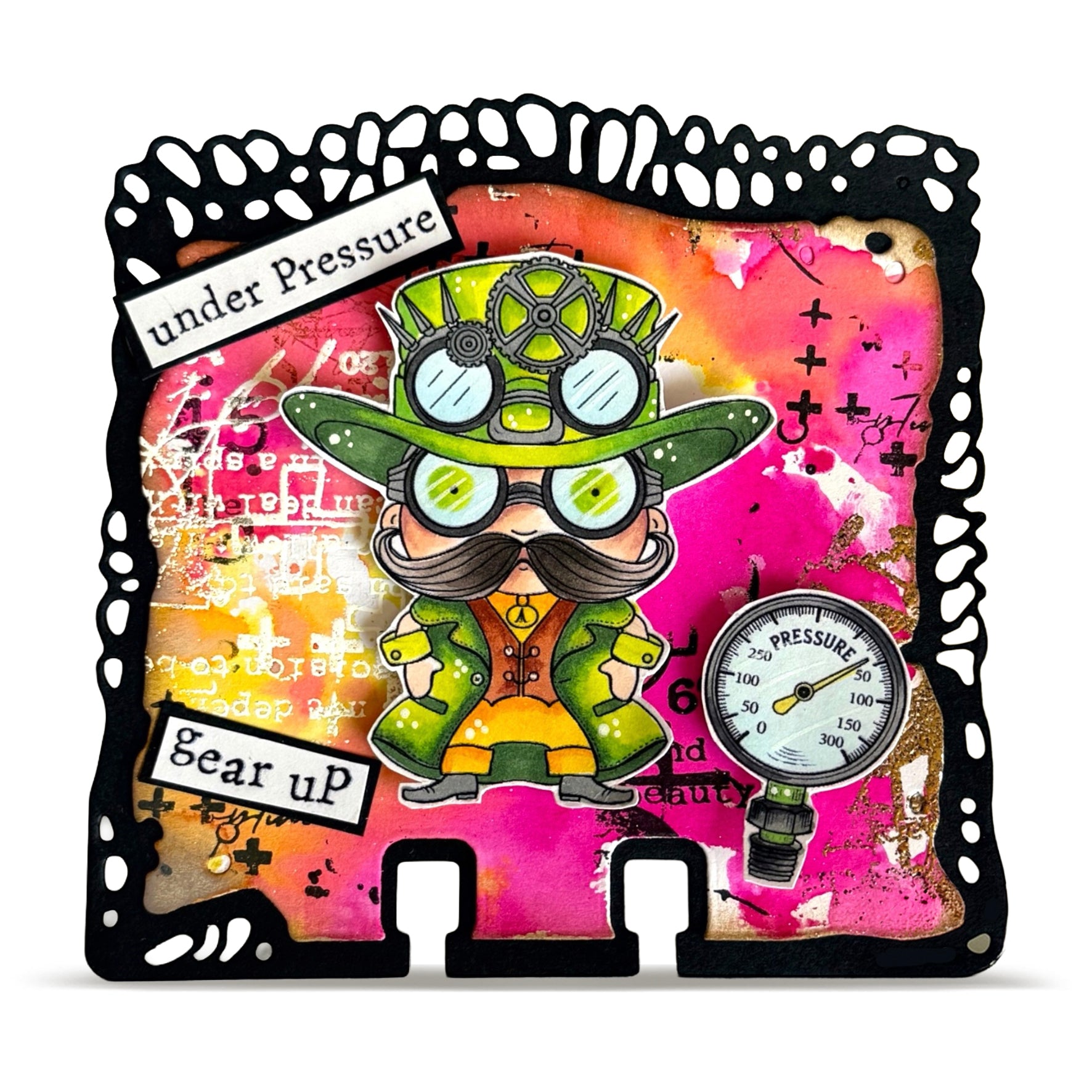 AALL and Create - A7 - Stamp Set - Time Tinker