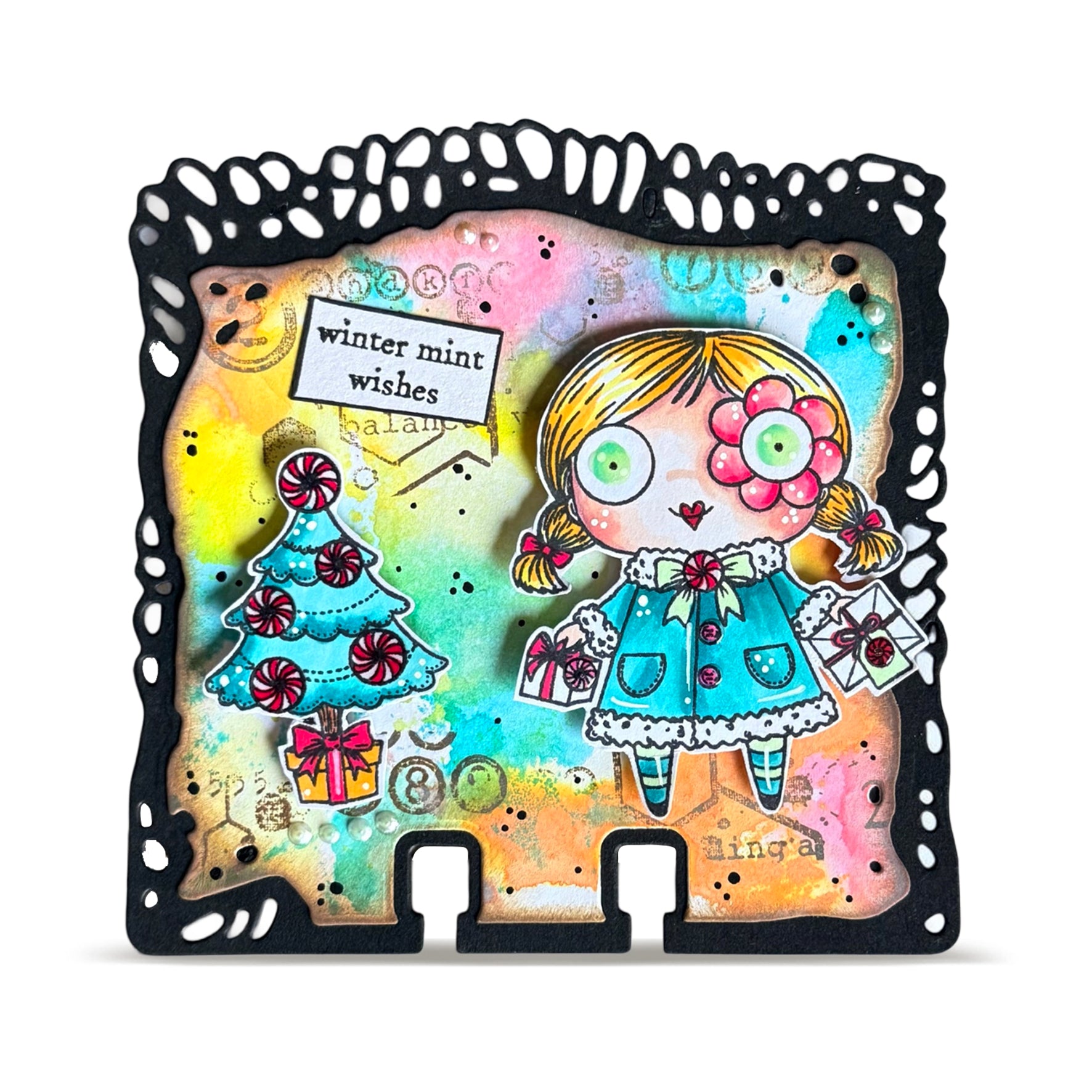 AALL and Create - A7 Stamp Set - Winter Mint