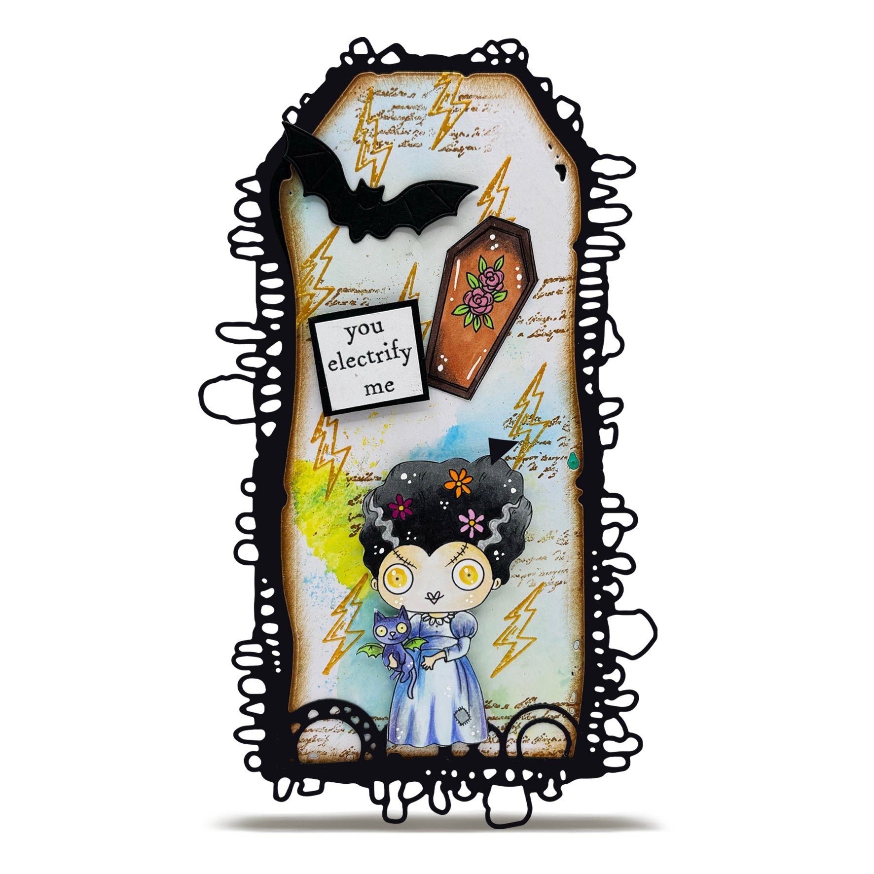 AALL and Create - A7 Stamp Set - Frankie’s Bride