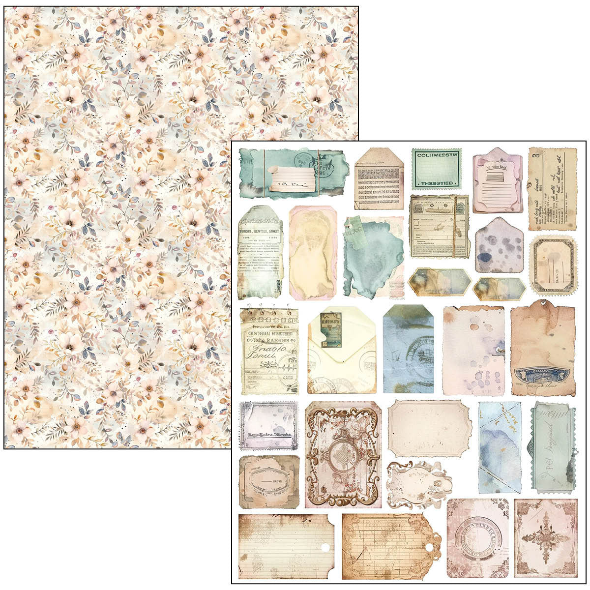 Mixed Media Book Lost in Time A4 Maxi