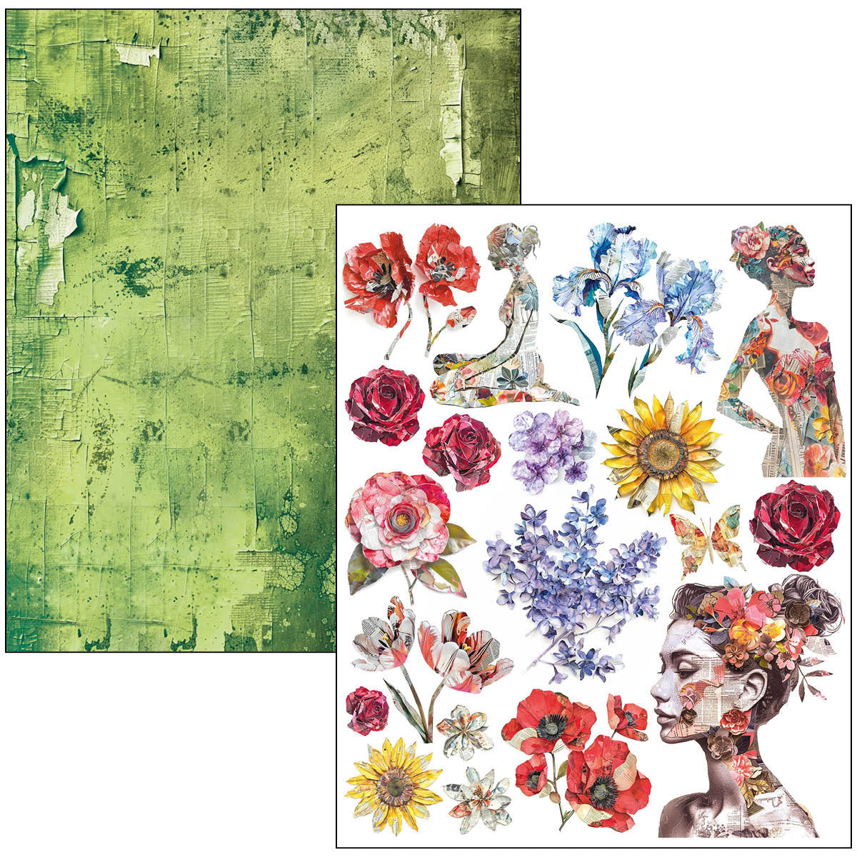 Mixed Media Book The Sound of Spring A4 Maxi