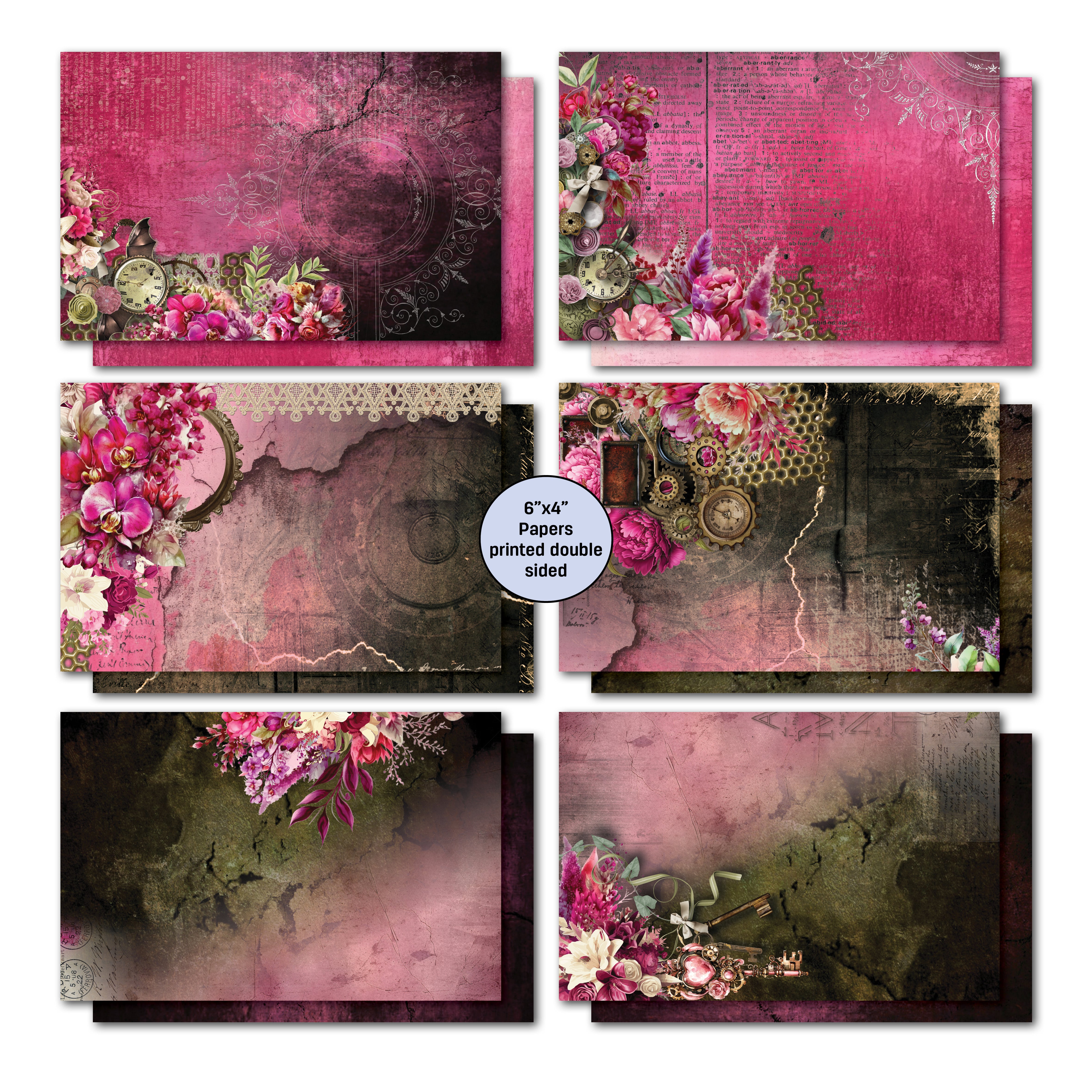3Quarter Designs Mrs Aeronaut 6x4 Card Pack