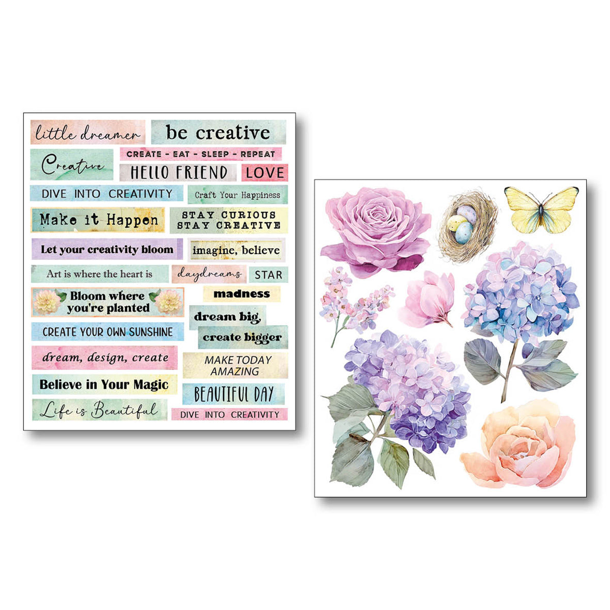 Sticker Set 10/Pkg Daydreams