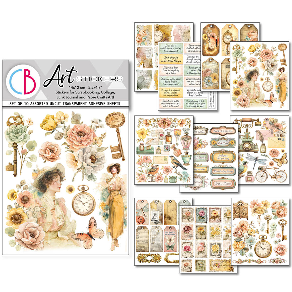 Sticker Set 10/Pkg Reminder