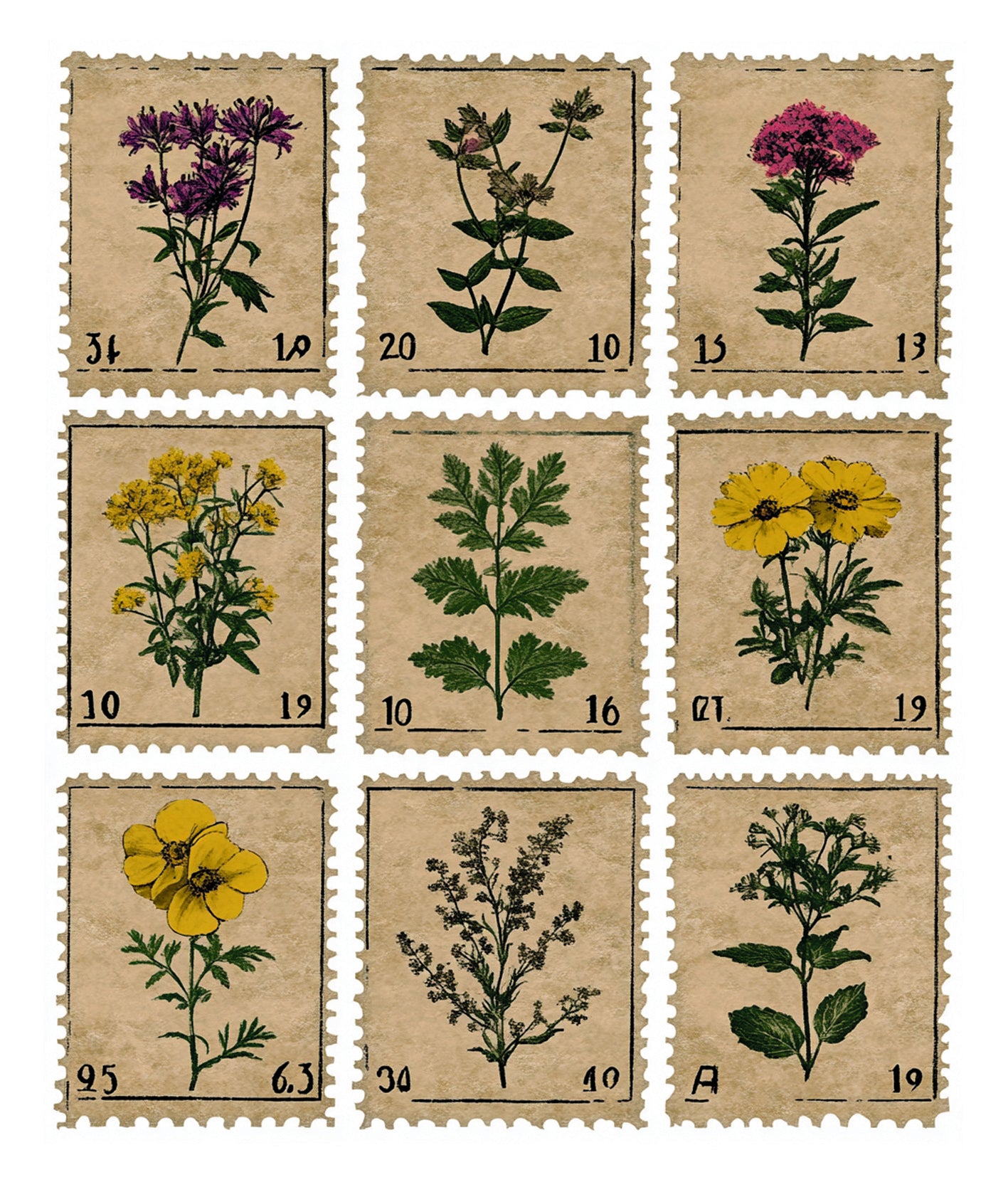 Sticker Set 10/Pkg Faraway Mail