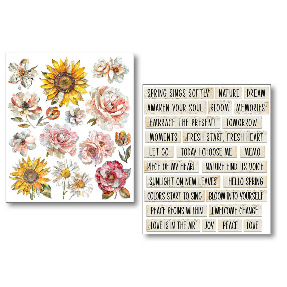 Sticker Set 10/Pkg The Sound of Spring
