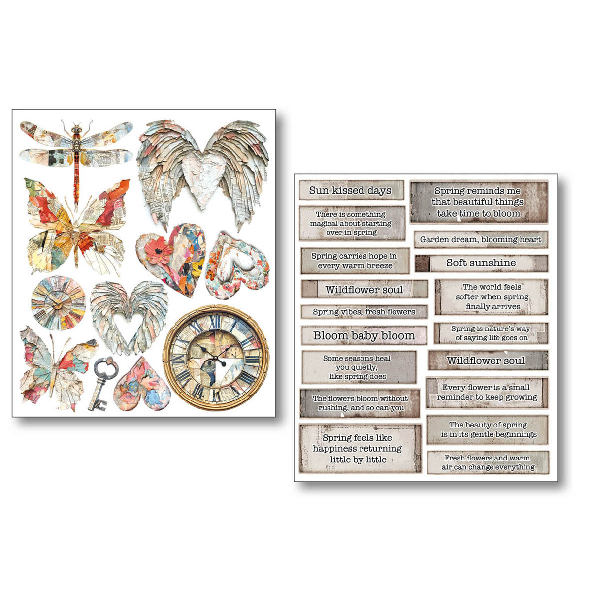 Sticker Set 10/Pkg The Sound of Spring
