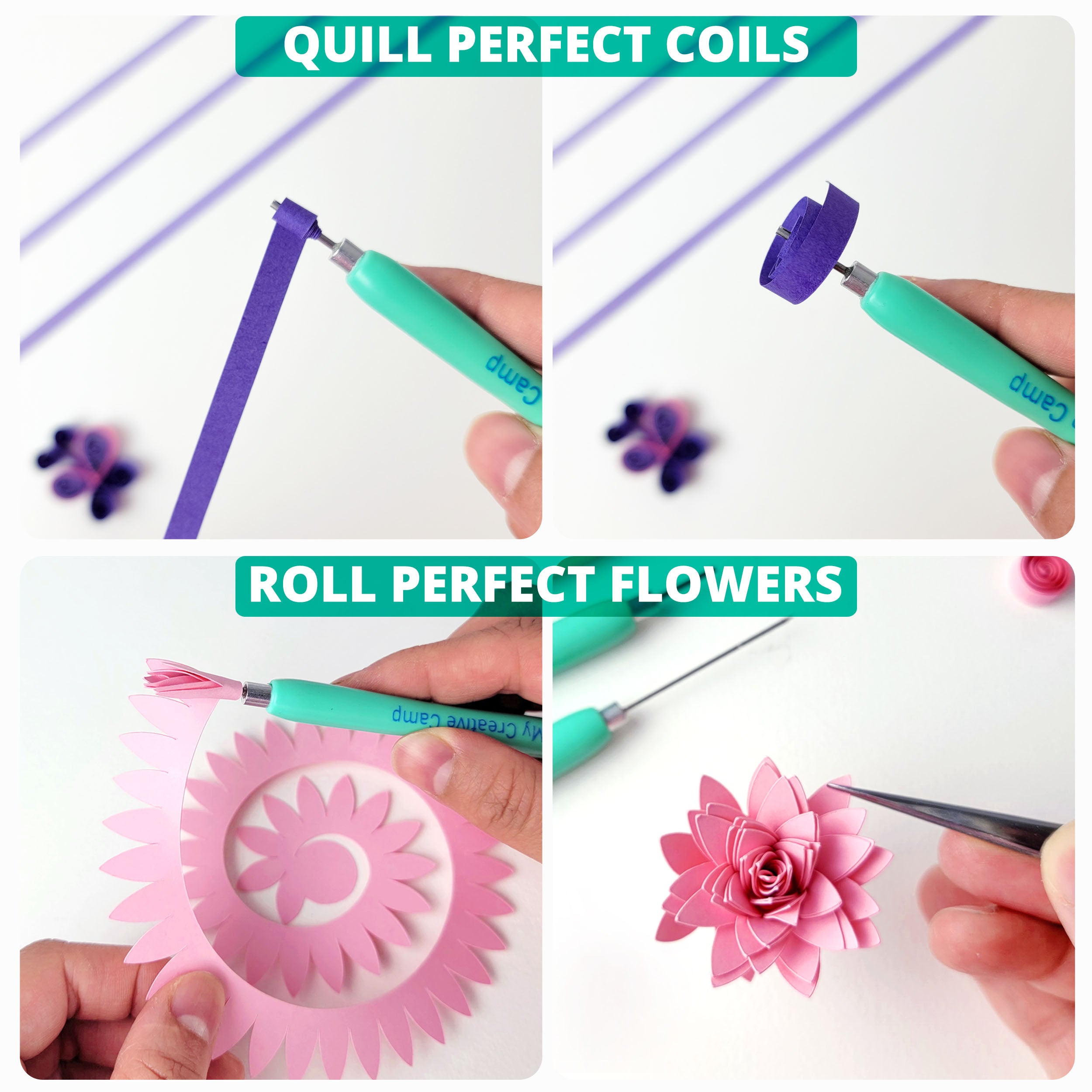 My Creative Camp Paper Quilling Tools Set - 5 Pack