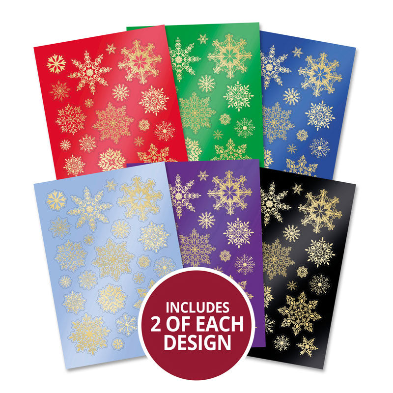 Foiled & Die-Cut Mirri Snowflakes - Classic Selection