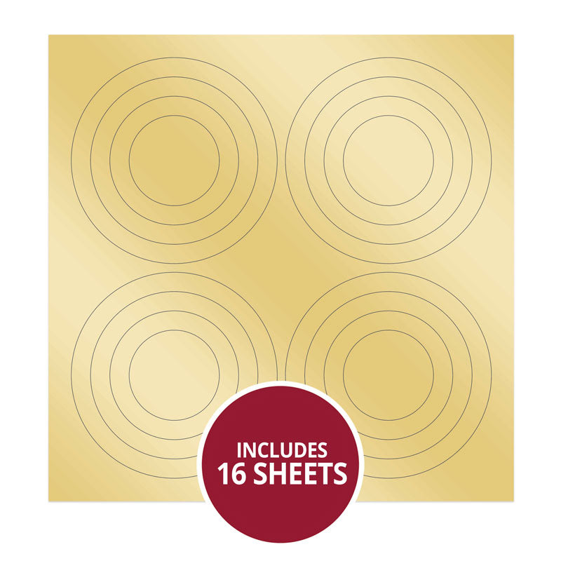 Topper Essentials - Circle Topper Mirri Mats - Rich Gold