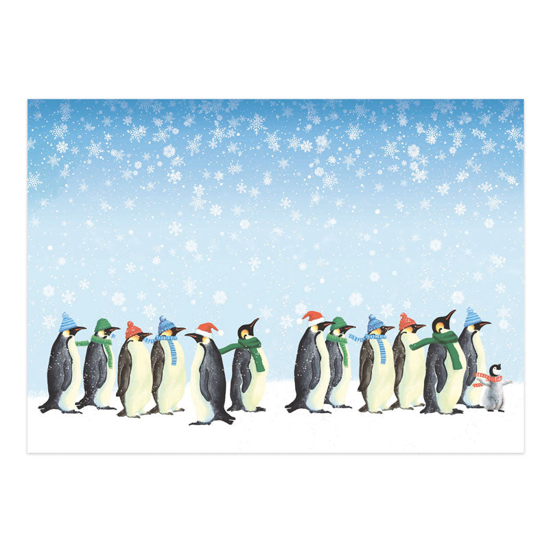 A Very Merry Christmas Deco-Large Set - Penguin Parade