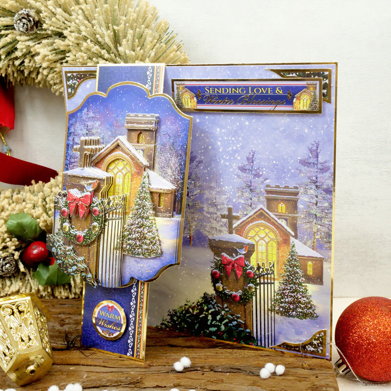 A Very Merry Christmas Deco-Large Set - Winter Blessings