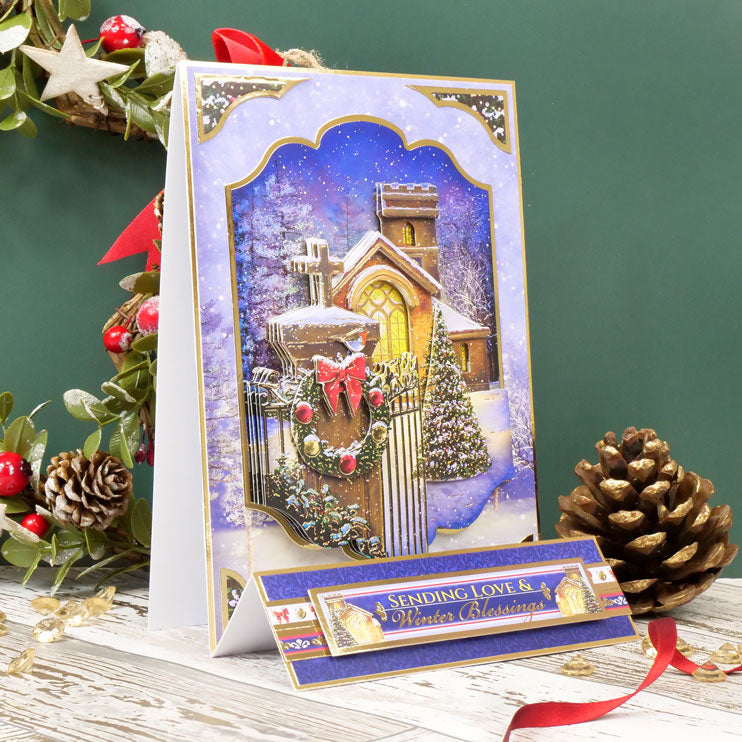 A Very Merry Christmas Deco-Large Set - Winter Blessings