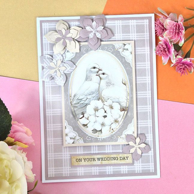 Moonstone Dies - Dimensional Flowers - Corner Panel