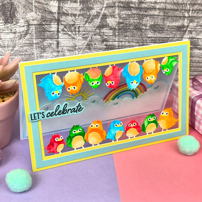 Moonstone Dies - On-the-Edge - Rainbow & Birds