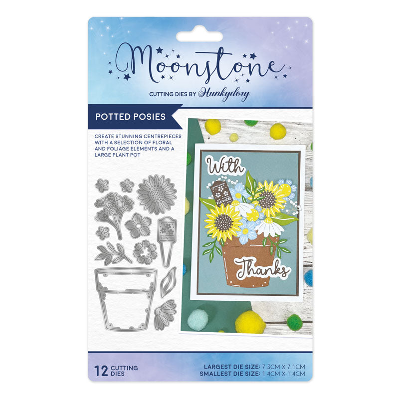 Moonstone Dies - Potted Posies