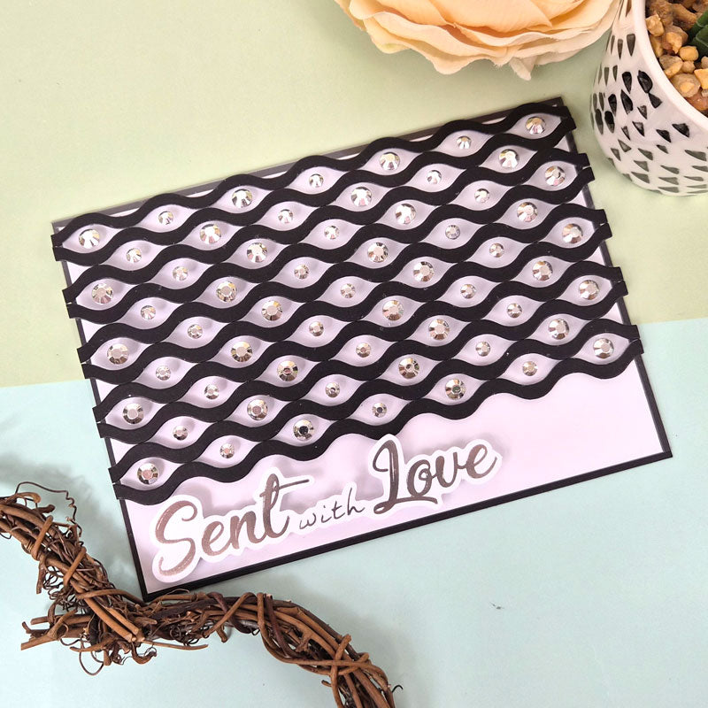 Moonstone Dies - Wiggly Decorative Strips