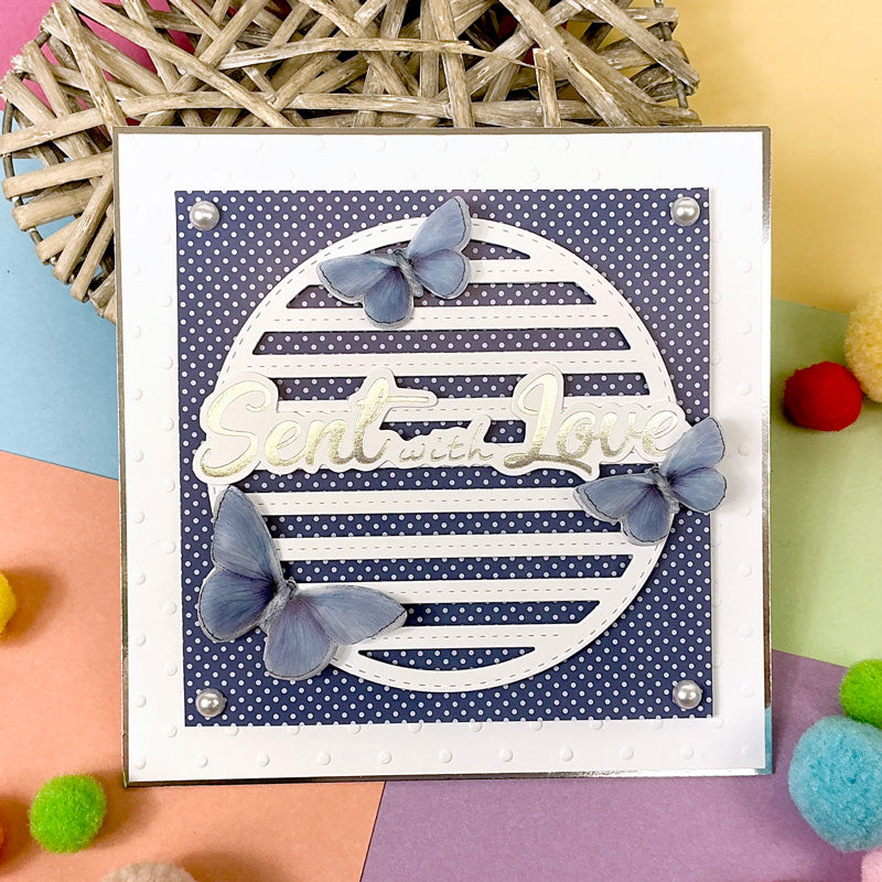 Moonstone Dies - Circle Striped Panel