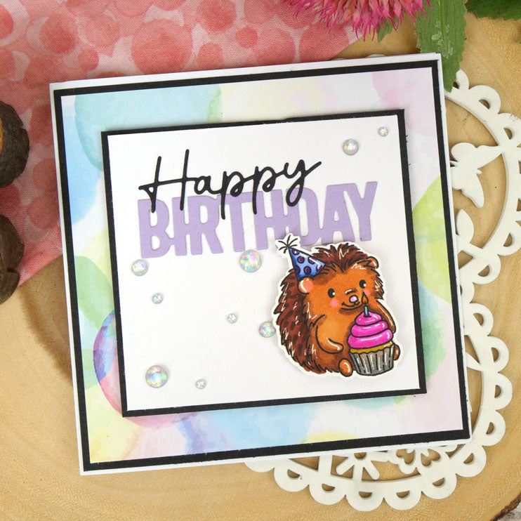 Moonstone Dies - Birthday Overlay Sentiments