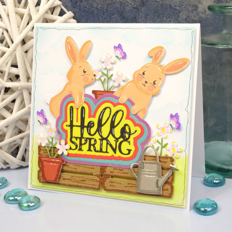 Moonstone Dies - Garden Bunnies