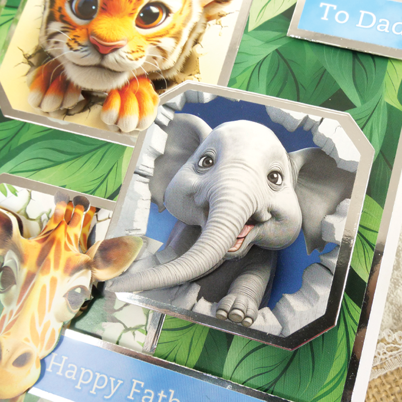 Moonstone Dies - Mini Straight Edged Nesting Dies - Trimmed Corner Square