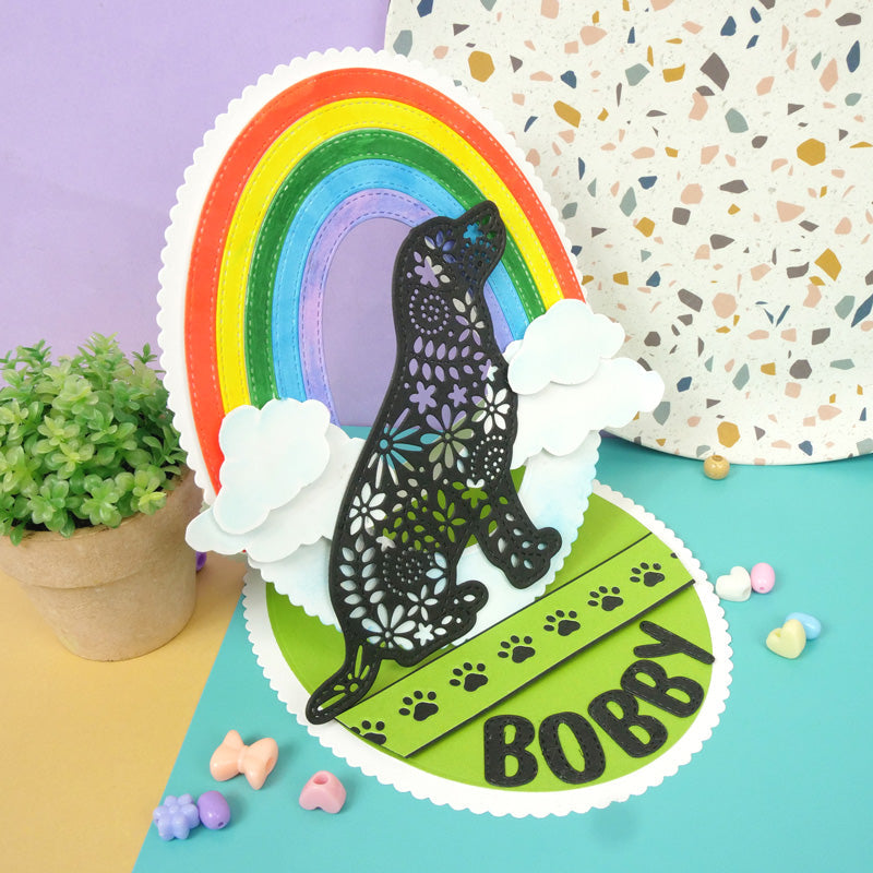 Moonstone Dies - Pretty Petals Dog