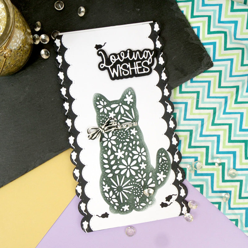 Moonstone Dies - Pawfect Pet Border Strips