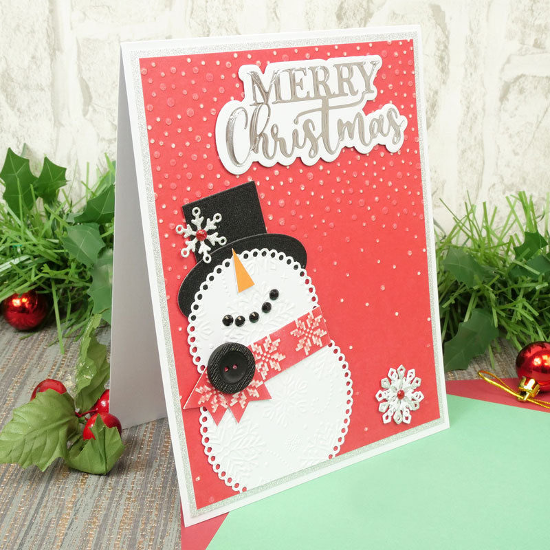 Moonstone Embossing Folders - Sensational Snowfall