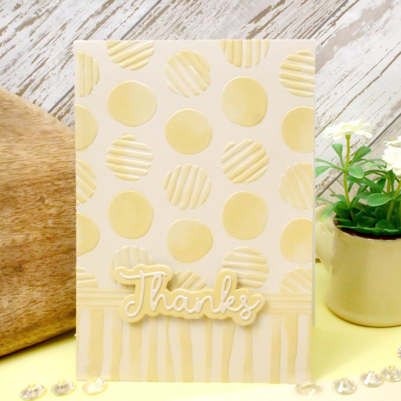 Moonstone Embossing Folders - Doodle Dots