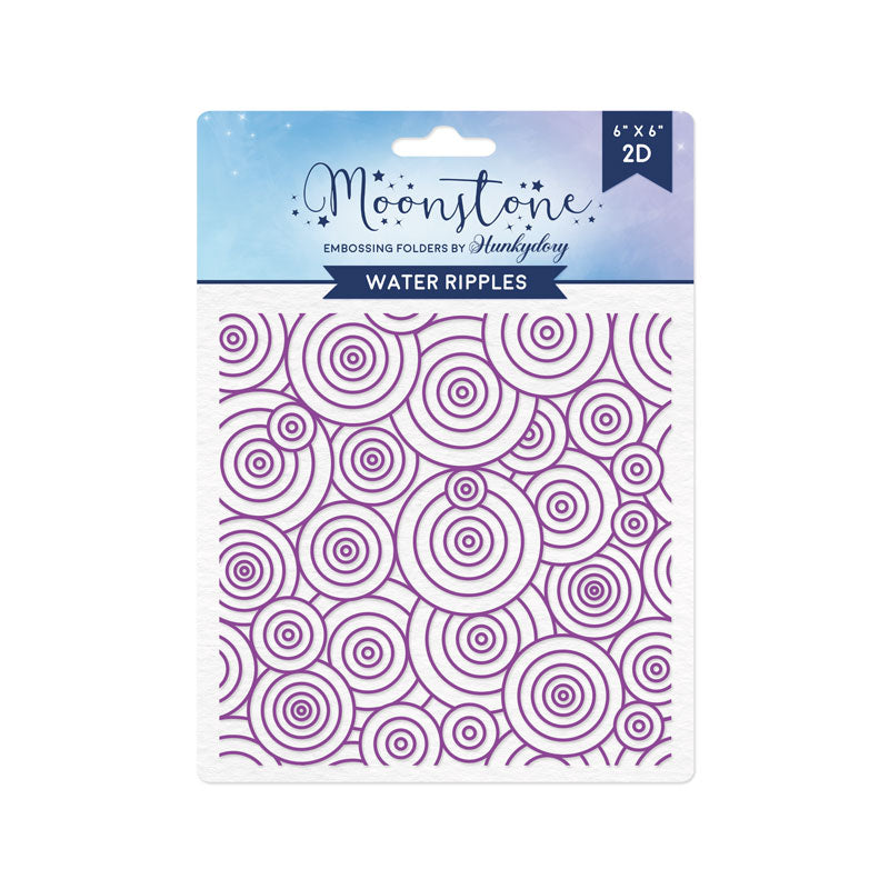 Moonstone Embossing Folders - Water Ripples