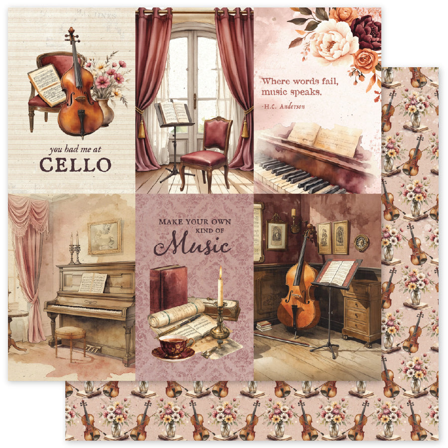Melody & Memories 12x12 Paper Collection 37378