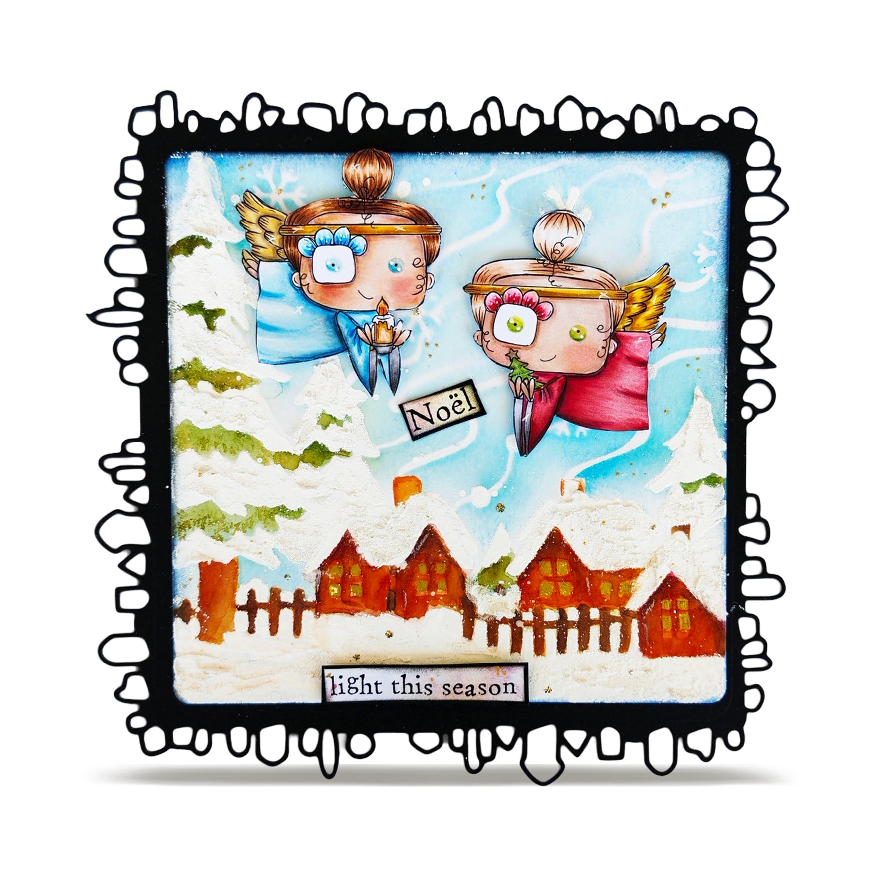 AALL and Create - 6"x6" Stencil - Winter Quiet